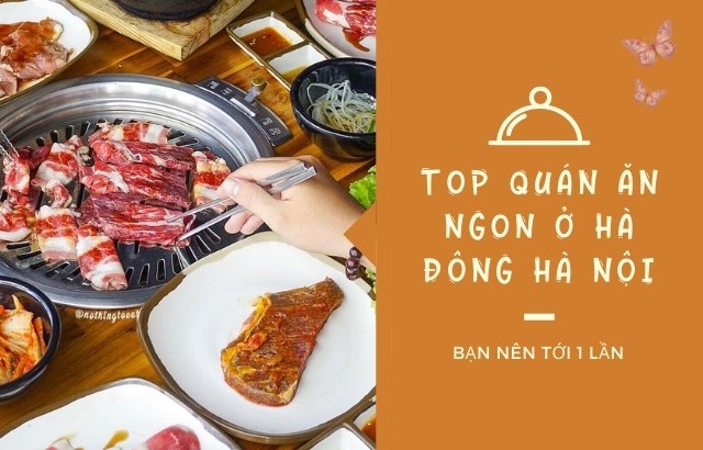 uán ăn ngon ở Hà Đông Hà Nội