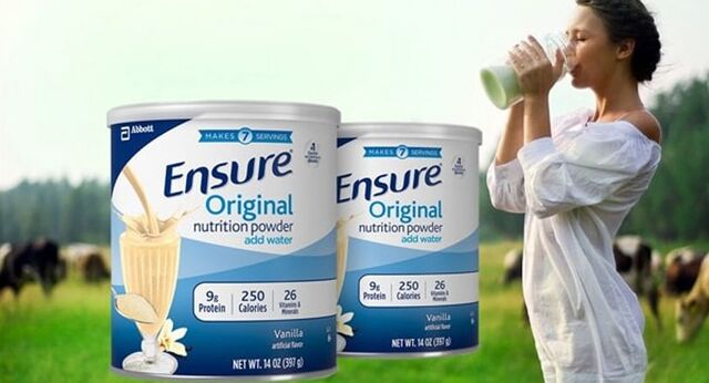 Ensure là một sản phẩm sữa đến từ thương hiệu nổi tiếng tại Mỹ - Abbott với chất lượng đạt chuẩn