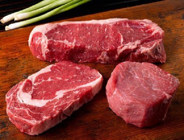 Giá trị dinh dưỡng trong thịt bò