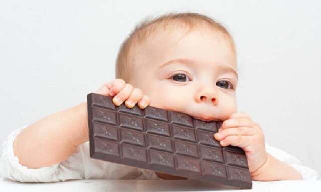 Hạn chế cho trẻ dưới 3 tuổi ăn sôcôla