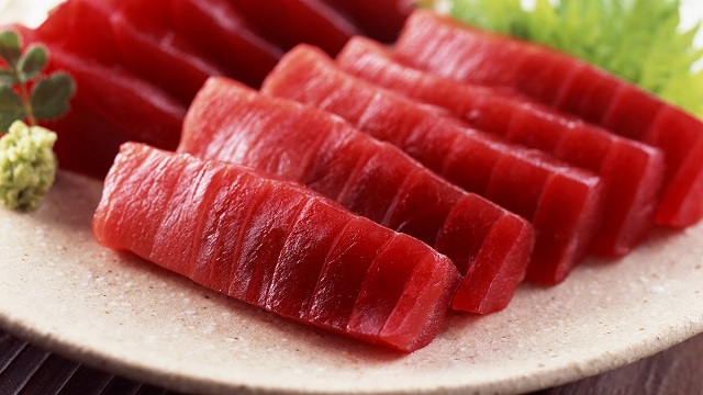 Sashimi cá ngừ cực ngon