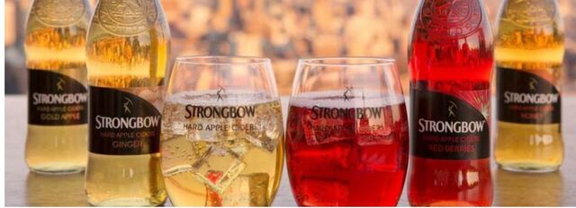 Strongbow được biết đến là một loại nước ép trái cây được lên men và hiện giờ trở thành thức uống khá yêu thích của bạn trẻ