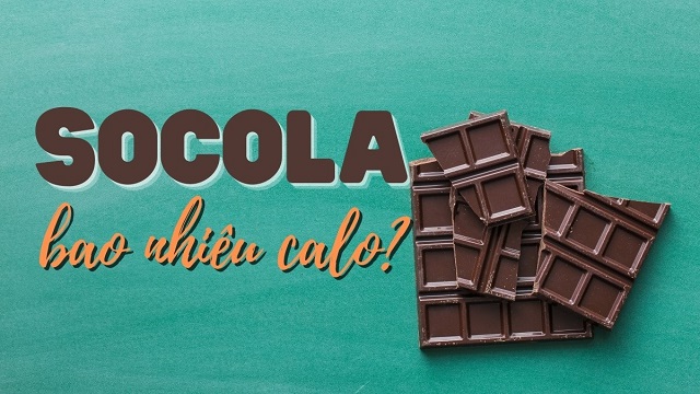 Trong socola có bao nhiêu calo?