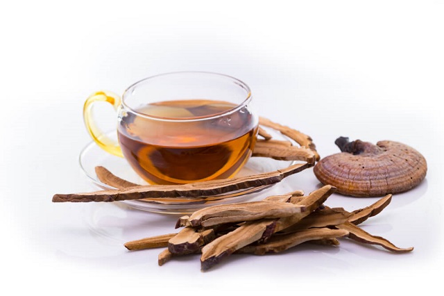 Uống trà nấm giúp giảm cân hiệu quả